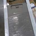 PetSafe Sliding Glass Pet Door - No-Cut DIY Install Doggy Door for Renters - Aluminum Frame - Adjustable Height 75 7/ 8" to 80 11/ 16" - Ideal for Medium Dogs Up to 40 lb - White