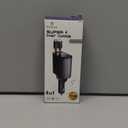 TICCI Retractable Car Charger 66W USB C Retractable with Cables, Car Phone Charger for iPhone 16/15/14 Android, Galaxy, Pixel, Car Accessories Fast Charging for Men Women, Black,