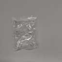 Momcozy Flange Insert 19mm Compatible with 24mm Flange/Shield of Most Pumps, Insert for Breast Pump Replacement Accessories, 4PCS 19mm (Transparent)