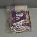 Blushtier 97 Pcs Ramadan Eid Mubarak Party, Tablecloth for Ramadan Decorations (Purple and Gold)Party Decoration Pack