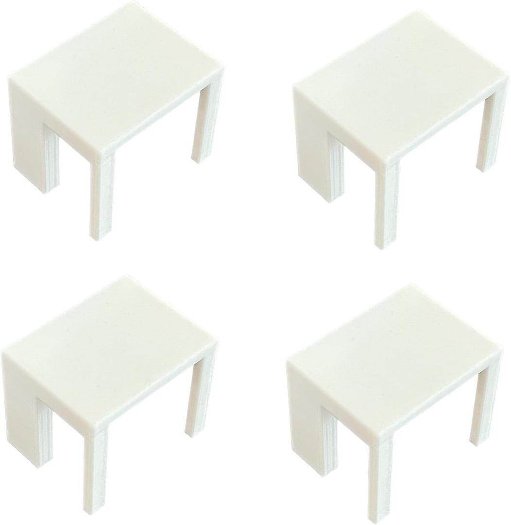 4 PCS Bookcase Connector Compatible with IKEA Billy Bookshelf, Bookshelf Aligner Shelf Straightener, Accessories Compatible with IKEA Billy Shelves, Top Aligner (White)