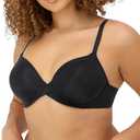 Maidenform Underwire, One Fab Fit Demi T-Shirt, Convertible Bras for Women (32B)