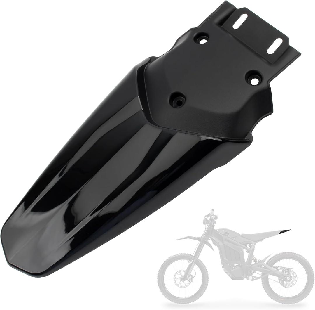Rear Fender Talaria Sting,Motorcycle Fender Mudguard Replacement for MX3 MX4 Electric Dirt Bike Ebike (Plastic)