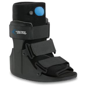 United Ortho Short Air Cam Walker Fracture Boot  (Small, Black )
