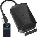 Outdoor Smart WiFi Plug, 2.4 GHz Wi-Fi Timer with 2 Grounded Outlet Wireless Remote Control by App, Compatible with Alexa, Google Assistant & IFTTT, Weatherproof, No Hub Required