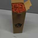 Kevin Textile Fall Set of 2 Striped Textured Velvet Corduroy Decorative Europe Sham Seasonal Autumn Throw Pillow Cushion Cover for Couch (60x60 cm 24 Inch) Burnt Brick