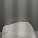 Goose Feather Down Fiber Comforter Oversized Queen - 100% Organic Cotton Shell All Season Duvet Insert, Medium Warmth Hotel Luxury Bedding Comforter(98x98 Inch, White) (Year-round)