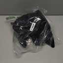 Coutgo Womens Wide Calf Knee High Boots Kitten Heel Pointed Toe Tall Boots Side Zipper Fall Winter Shoes (9, Black)