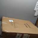 Set of 2 Folding Table 6 FT Lightweight Camping Table Portable Plastic Rectangular Outdoor Dining Table Steel Legs Fold-in-Half with Carrying Handle for Indoor,Picnic,Party,Wedding,Events(White)