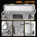 7137 Intake Manifold Aluminum Multi Port Compatible with Chevy Small Block SBC 283 302 305 350 400 V8 Engine Cast Finish Non-EGR xt EFI 1500-6500 rpm