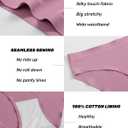 Caterlove Women's Seamless Underwear No Show Stretch Bikini Panties Silky Invisible Hipster 6 Pack (Black, M)