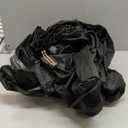 QH.HOME [2025 Upgraded Ultimate Windproof] 7x10 Ft Oval Pool Cover with Fast Tightening Patented Ratchet,Oval Pool Cover for Above Ground Pools [Durable, Tear Resistant] with Weight-Bearing Rings