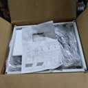 Ball Storage Bin Rolling Sports Ball Cart, Metal Garage Organizer Sport Rack, Ball Basket Storage, Ball Cage for Garage or Gym, Indoor & Outdoor Sports Equipment Organizer (white)