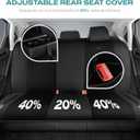 Skechers Car Seat Covers,GOGA Mat Oxford Cloth Seat Covers,Waterproof Car Seat Covers Full Sets,Automotive Universal Fit Seat Cover for Most Cars, Suvs, Trucks,Black