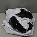 Lewtemi 2 Pcs 40 Inch Giant Inflatable Soccer Ball Large Huge Beach Balloons Oversized Football Sport Birthday Party Decoration Favor Gift Pool Supplies for Outdoor Piata Activity (Black)