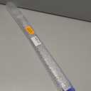 Pacific Arc Stainless Steel 36 Inch Metal Ruler Non-Slip Cork Back, with Inch and Metric Graduations