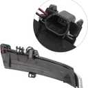 X AUTOHAUX Right Passenger Side Door Mirror Turn Signal Indicator Light for Mercedes Benz W204 C204 W212 OE# A2129067501