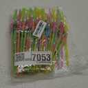 BLUE TOP 100pcs Umbrella Drink Straws 9.45 Inch Assorted Colors, Fancy Mini Paper Umbrella Drink for Cocktail, Milkshake, Juice, Great for Valentine's Day Beach Party, Hawaiian Party, Luau Party, Bar