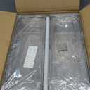 bealy 2 Pack Fridge Organizers and Storage with Pull out Drawer, Stackable Storage Drawer, Clear Refrigerator Organizers, BPA-Free for Kitchen Cabinet Pantry, 3.14QT