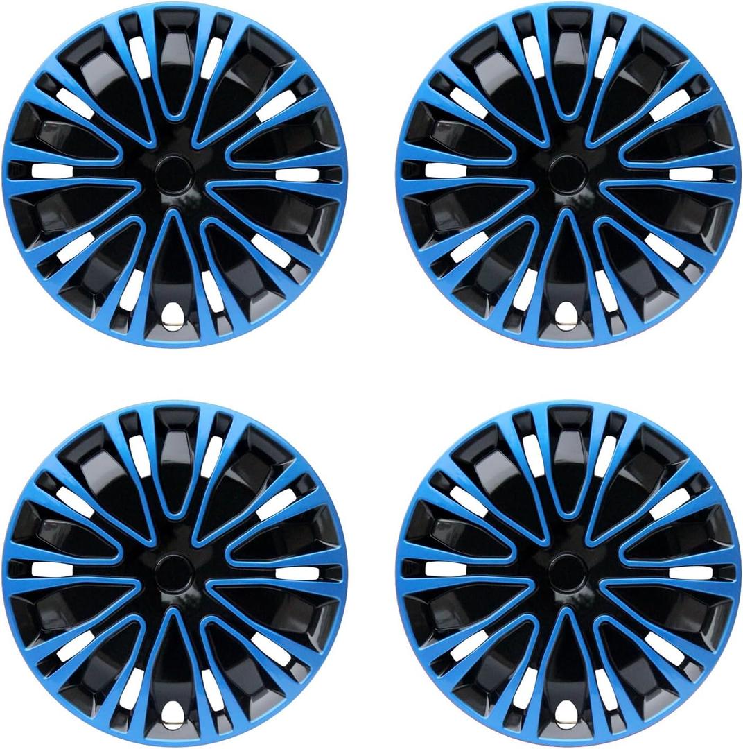 Hubcap Wheel Cover Replacement R16 Hub Caps Universal Wheel Rim Cover ABS Material Exterior Accessories for Car Trunk SUV -Set of 4, Size: 16-inch