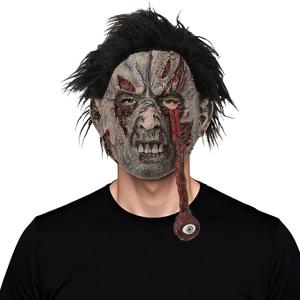Scary Zombie Mask Halloween Realistic Bloody Vampire Latex Mask Horror Creepy Killer Dead Costume Props for Adults Men & 
Halloween Mask Halloween Horror Mask Skull Shape Led Cool Light Glowing Dance Mask Party Masquerade Masks Horror Mask Glowing Mask