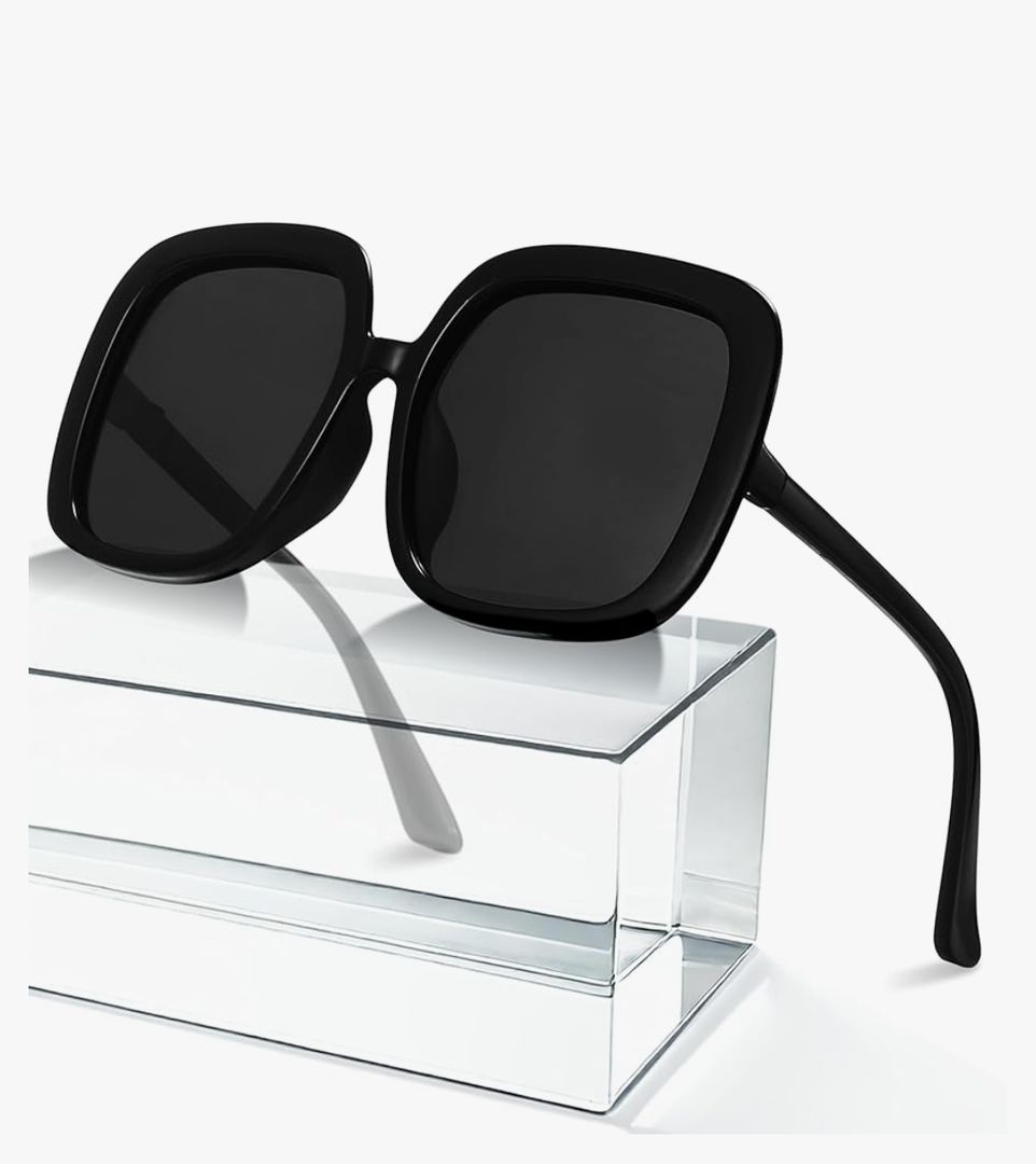 miyya Oversized Polarized Sunglasses Women, Trendy Retro Sun Glasses for Women 2025, Oversized Shades