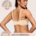 OEAK Womens Jelly Bras Wireless Deep V Bralette Comfy Push Up Tshirt Bras | Comfortable,support and lift,no underwire,bralettes,plunge,full coverage,invisible,balconette,minimizer,no show,soft (Beige, XXL)