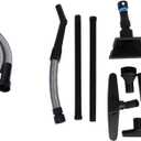 Premium Quick Click Multi-Brand Power Tool 7-Piece Dust and Fume Collection Set with 10 Ft. Hose and Wet/Dry Vacuum Accessories