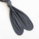 Knotted Gown Baby Newborn, Viscose derived from Bamboo, Infant Sleeper with Mittens, Baby Girl, Baby Boy, (Gray)