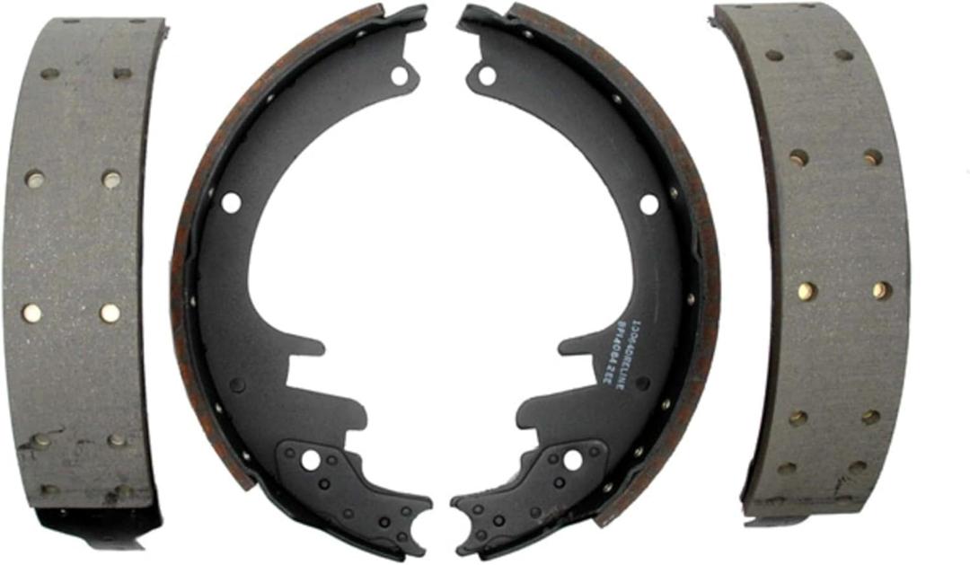 ACDelco Gold 17451R (18029650) Riveted Rear Drum Brake Shoe Set