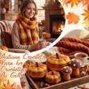 Timgle 6 Skeins Autumn Chunky Yarn Velvet Chenille Yarn Each 50g/ 5.3 oz