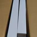 Seinloes 2 Pack Expandable Pull Out Cabinet Organizer 21" Deep with Raising Pad for Framed Cabinets, Upgrade 3 Slide Rails Slide Out Drawers, Roll Out Shelves Adhesive, Adjustable Width 9"-14.1" White