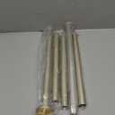 Brushed Nickel Shower Curtain Rod 31 to 80 Inch,1 Inch Diameter Adjustable Spring Tension Stainless Steel Telescoping Rod,Easy Install,No Rust