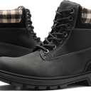 Mens Hiking Boots (7.5, Black)