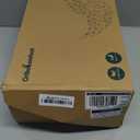 OrthoComfoot Men's Orthopedic Diabetic Wide Walking Shoes: Comfortable Casual Arch Support Plantar Fasciitis Fashion Sneakers, Work Tennis Orthotic High Arch Swollen Feet Shoes for Foot Heel Pain (10.5 Wide, K1-black)