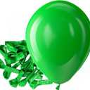 Bezente Green Balloons Latex Party Balloons - 150 Pack 5 inch Matte Small Light Green Helium Balloons for Birthday Baby Shower Christmas Jungle Safari Theme Party Decorations