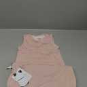 BubblePanda Rayon Made from Bamboo Sleep Sack 6-12 Months 0.5 Tog Soft Lightweight Toddler Sleep Sack for Babies 2-Way Zipper Wearable Blanket Baby 6 Months (Blush)