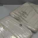 Chair Cushions for Dining Chairs Set of 4, Non Slip Kitchen Chair Pads, 17" x 16" x 2", Indoor Dining Chair Cushions with Ties, D-Shaped Seat Cushions for Kitchen Chairs, Beige