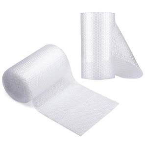 large roll of bubble wrap, no brand or tag, 12" wide