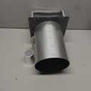 6 Inch Hooded Wall Vent with Screen and Damper,6 Inch Exhaust Vent Cover Cap for Outdoor Kitchen Range Hood Dryer Ventilation,Outside Wall Mount Extractor for House Air Exhaust,Galvanized Steel,Gray