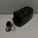 Bubble Machine, Automatic 18000+ Per Minute Big Bubbles Blower Maker for Kids Toddlers with 2 Speeds,6 Wands,Operated by Plugin or Batteries for Outdoor/Indoor Birthday Parties,Wedding (Black)