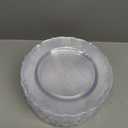 60 Pieces Clear Plastic Plates - 10 Inch Clear Disposable Plates - Washable & Reusable - Premium Hard Disposable Dinner Plates - Party Supplies for Birthdays, Celebrations, Wedding and Events