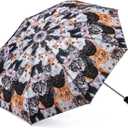 The Paragon Cat Umbrella - Compact & Portable Accessory with Photo-Realistic Kitty Images
