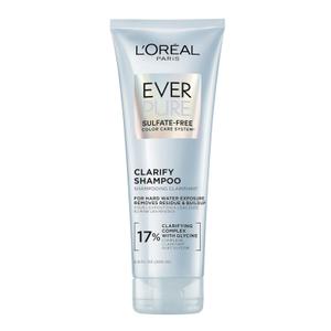 L'Oreal Paris Clarify Shampoo with Antioxidants for Hard Water Exposure and Styling Build-up, EverPure, 1 Hair Care Kit