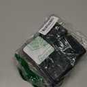 Bonsicoky 4 Pcs Self-Adhesive Furniture Bed Risers, Square Heavy Duty Carbon Steel Table Sofa Risers Adds 2" Height with Felt Pad,Black