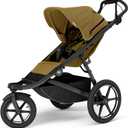 Thule Urban Glide 3 Single Child All-Terrain Stroller, Full-Suspension System, Air-Filled Tires, Upright seat with Adjustable Recline and Built-in legrest (Nutria)