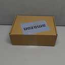 Amazon Essentials Women's Thin Two Strap Chunky Heeled Slide, 5.5