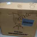 FDW Ergonomic Office Chair Home Desk Chair Task Mesh Computer Chair Gaming with Back Lumbar Support Armrest Modern Swivel Modern Adjustable Rolling Executive Mesh Chair for Women Men (Black)