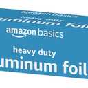 Amazon Basics Heavy Duty Aluminum Foil for Cooking, Grilling, Food Storage, Roasting, 125 Sq Ft (Pack of 1)
