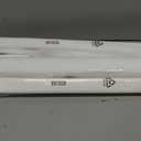 4-PCS Temporary Light Filtering Pleated Paper Blinds 35" W x 59" H White